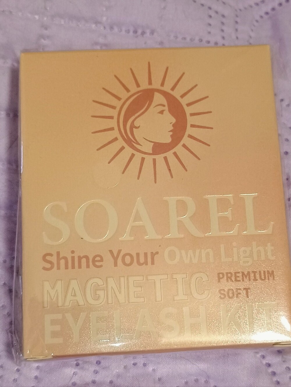 Soarel Natural Look False Eyelashes  Lightweight Reusable Wispy Lashes